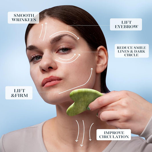 VIP Ice Roller for Face and Gua Sha Facial Tool Set
